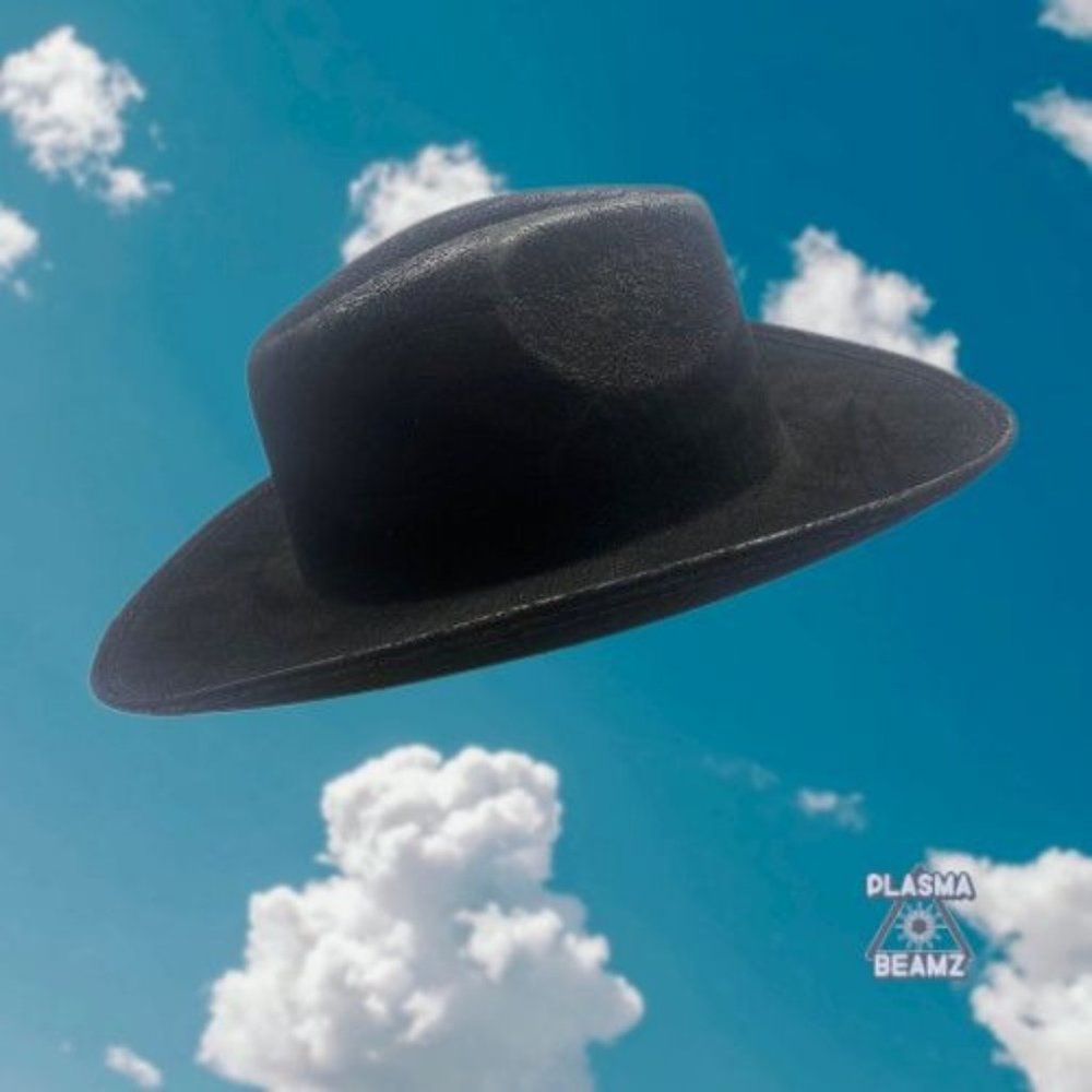 Black Suede Cowboy Hat